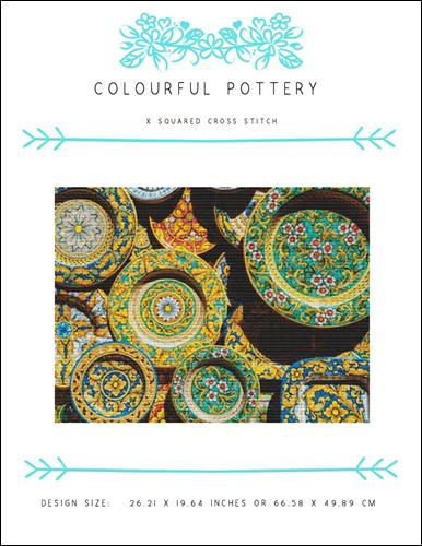click here to view larger image of Colourful Pottery (chart)