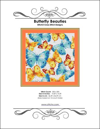 click here to view larger image of Butterfly Beauties  (chart)