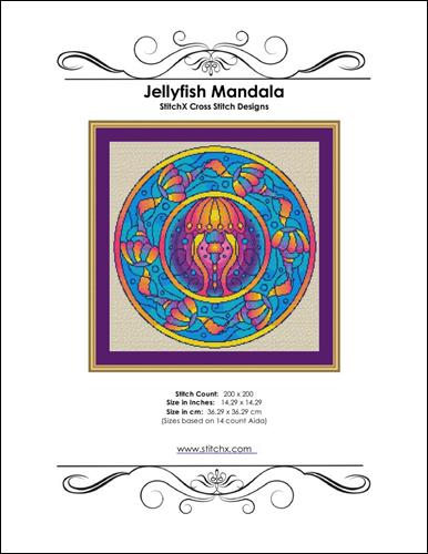 click here to view larger image of Jellyfish Mandala (chart)