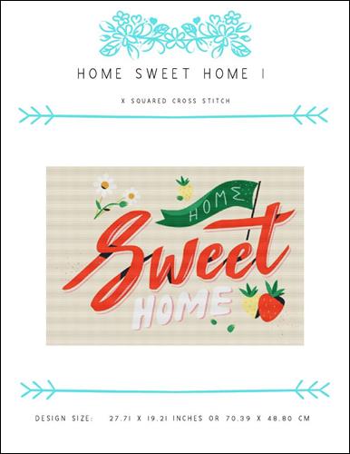 click here to view larger image of Home Sweet Home I (chart)