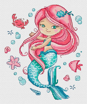 click here to view larger image of Lili the Little Mermaid   (chart)