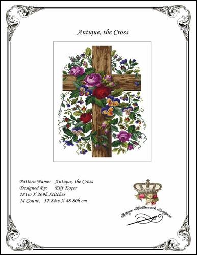 click here to view larger image of Antique the Cross (chart)
