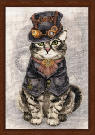 click here to view larger image of Master of Time (counted cross stitch kit)