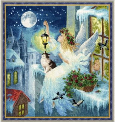 click here to view larger image of Winter Fairy (counted cross stitch kit)