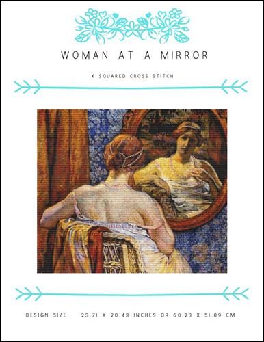 click here to view larger image of Woman at a Mirror (chart)