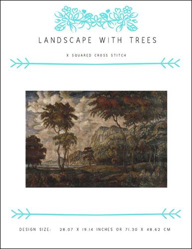 click here to view larger image of Landscape with Trees (chart)