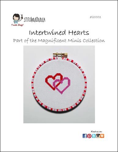 click here to view larger image of Magnificent Minis - Intertwined Hearts (chart)