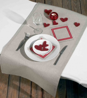 click here to view larger image of Napkins (2 pieces) (counted cross stitch kit)