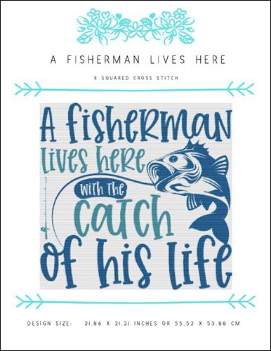 click here to view larger image of Fisherman Lives Here, A (chart)