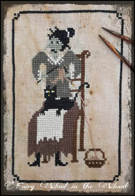 click here to view larger image of Cat of the Knitter Witch (chart)