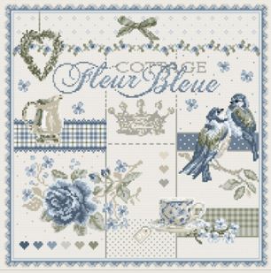 click here to view larger image of Fleur Bleue (chart)