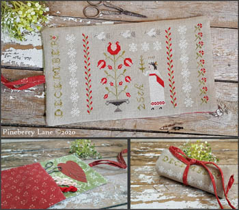 click here to view larger image of Christmastime Sewing Roll (chart)