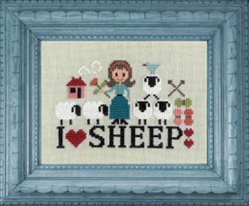 click here to view larger image of I Love Sheep (chart)