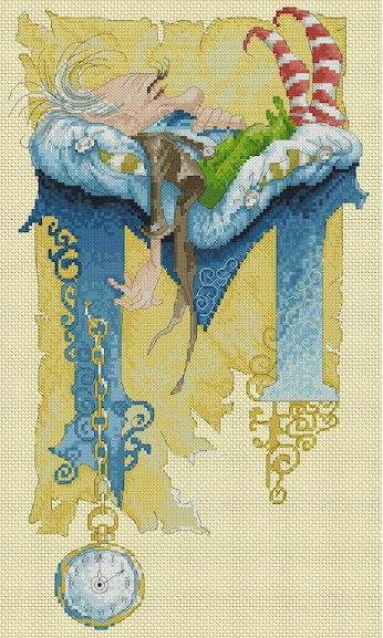 click here to view larger image of Illuminated Letter M/Gnome - (Pascal Moguerou) (chart)
