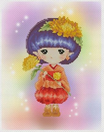 Chrysanthemum Sprite - Mitzi Sato-Wiuff