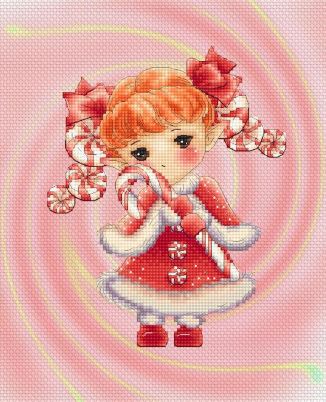 click here to view larger image of Christmas Mints Sprite - Mitzi Sato-Wiuff (chart)