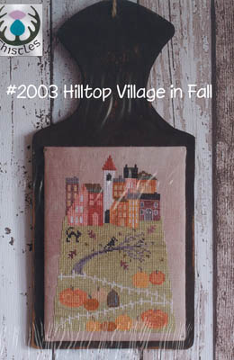 click here to view larger image of Hilltop Village In Fall (chart)