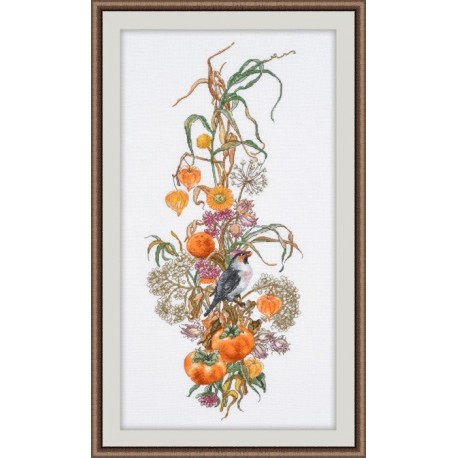 click here to view larger image of Autumn Composition (counted cross stitch kit)