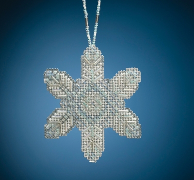 click here to view larger image of Opal Ice Snowflake (2020) (bead kit)