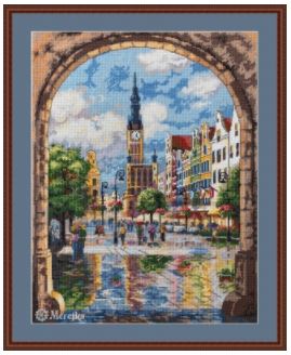 click here to view larger image of Gdansk (counted cross stitch kit)