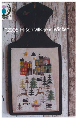 click here to view larger image of Hilltop Village in Winter (chart)
