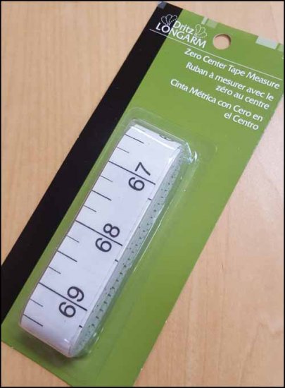 click here to view larger image of Zero Center Tape Measure (accessory)