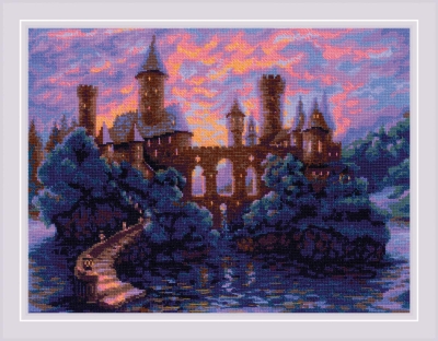 click here to view larger image of Mysterious Castle (counted cross stitch kit)