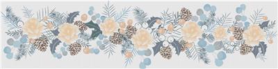 click here to view larger image of Winter Floral Banner (chart)