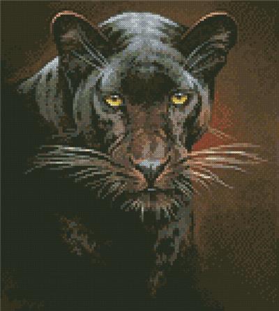 click here to view larger image of Black Panther Portrait - Mini (chart)