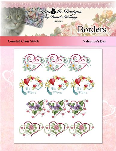 click here to view larger image of Borders - Valentines Day (chart)