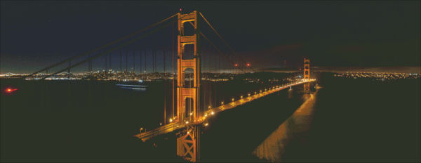 click here to view larger image of Golden Gate Bridge Panorama - Geoff Pritchard (chart)
