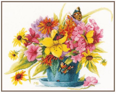click here to view larger image of Colour Perfection - Marjolein Bastin (counted cross stitch kit)
