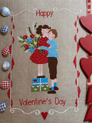 click here to view larger image of Happy Valentines Day  (chart)