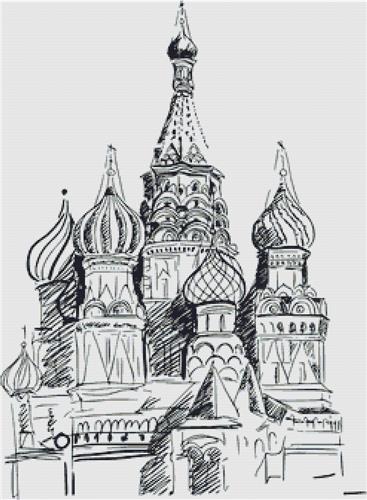 click here to view larger image of St Basils Cathedral (chart)