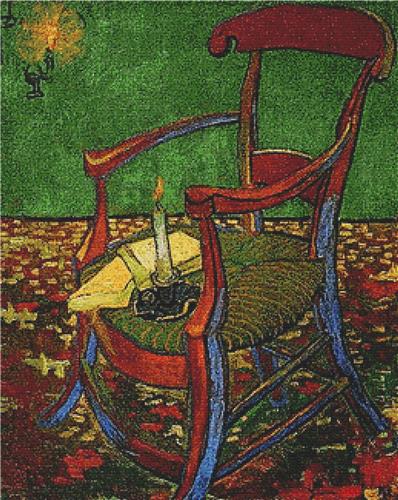 click here to view larger image of Paul Gauguins Armchair (chart)