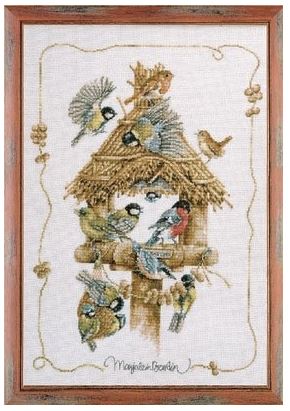 click here to view larger image of Birdhouse - Marjolein Bastin (counted cross stitch kit)
