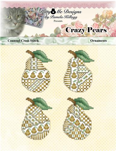 Crazy Pears Ornaments