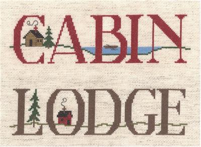 click here to view larger image of Lodge and Cabin - Diane Arthurs (chart)