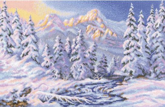 click here to view larger image of Under a Charm of Winter (coming soon) (counted cross stitch kit)