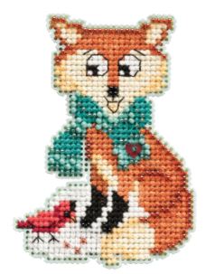 click here to view larger image of Foxy (2021) (counted cross stitch kit)