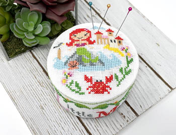 click here to view larger image of Fairy Tale Pin Cushions - Little Mermaid (chart)