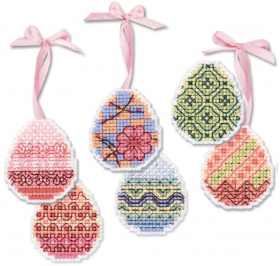 click here to view larger image of Easter Patterns   (counted cross stitch kit)