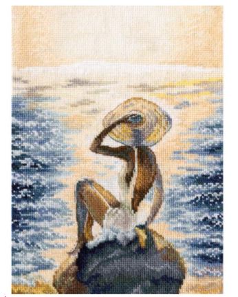 click here to view larger image of Flavour of Salt/Wind/Sun VI (counted cross stitch kit)