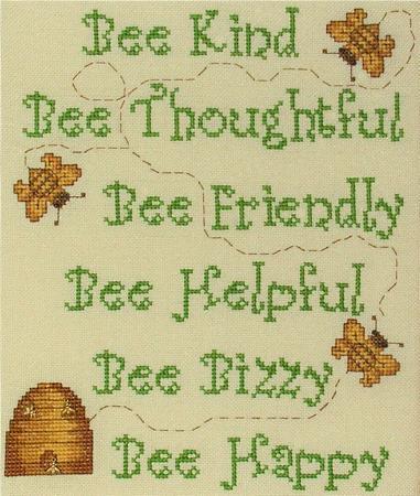 click here to view larger image of Bee Happy (chart)