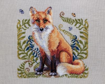 click here to view larger image of Fox, The (counted cross stitch kit)