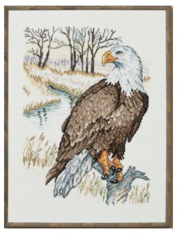 click here to view larger image of Eagle (counted cross stitch kit)