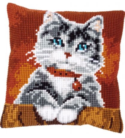 Cat with Collar - Cushion