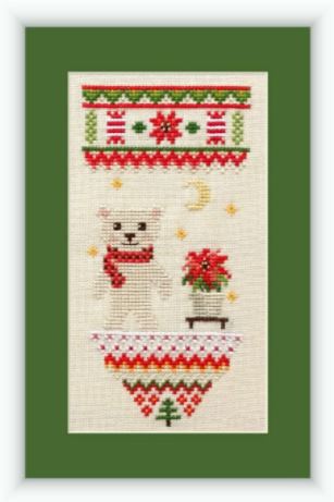 click here to view larger image of Holiday is Coming (counted cross stitch kit)