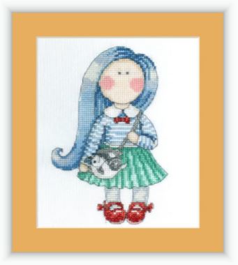 click here to view larger image of Pisces   (counted cross stitch kit)