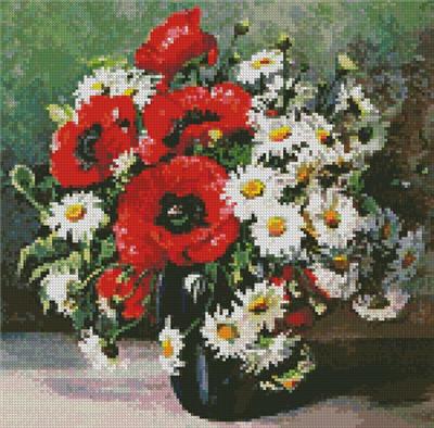 click here to view larger image of Mini Poppies and Daisies (chart)